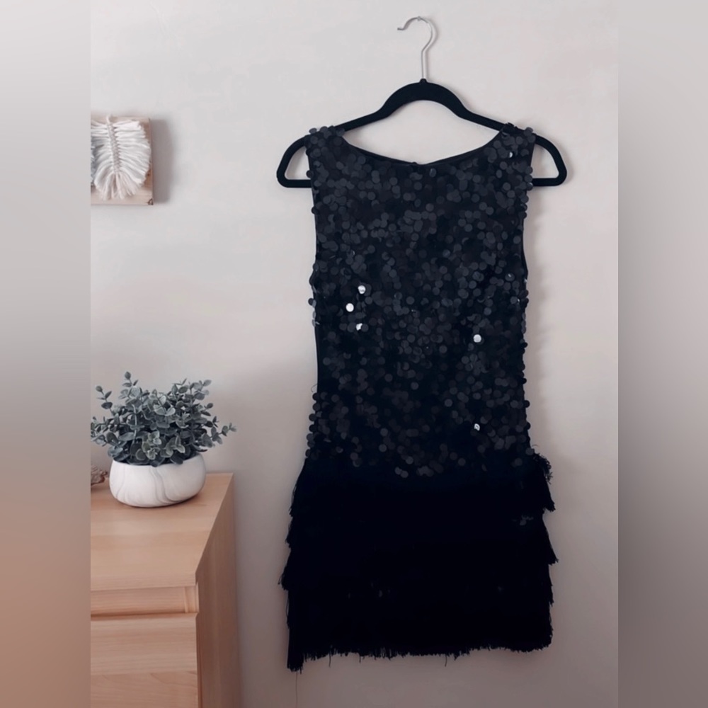 Upscale vintage dress store find!  Perfect for New Years Eve gatherings.